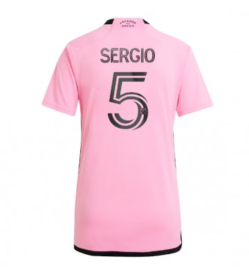 Inter Miami Sergio Busquets #5 Hemmatröja Kvinnor 2024-25 Kortärmad